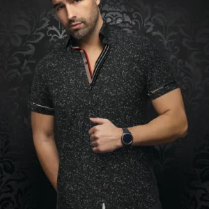 Alfieri | Black | Short Sleeved Shirt