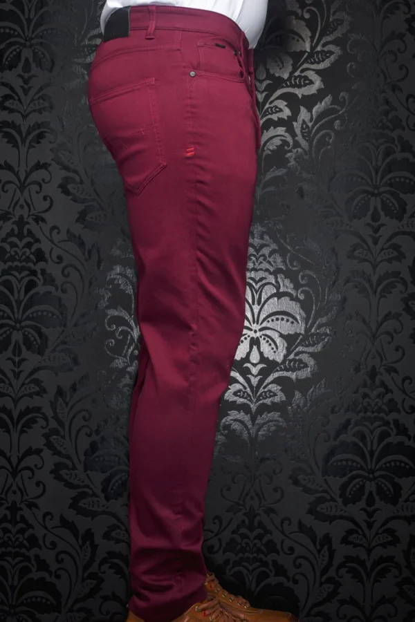 Pantalon Johnny Burgundy