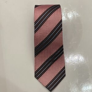 Light Pink | Blue | Stripe | Silk Tie