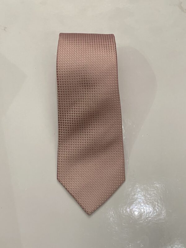 Baby Pink | Textured | Silk Tie