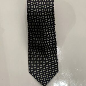 Navy | Grey | Black | Print | Silk Tie