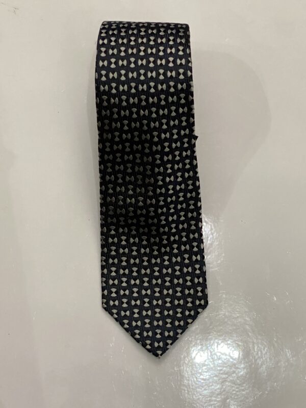 Navy | Grey | Black | Print | Silk Tie