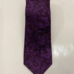 Purple | Tone on Tone | Print | Silk Tie
