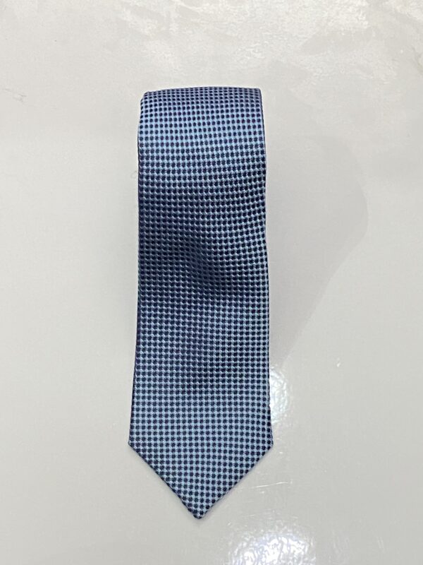 Pastel Blue | Navy | Pin Dot | Silk Tie