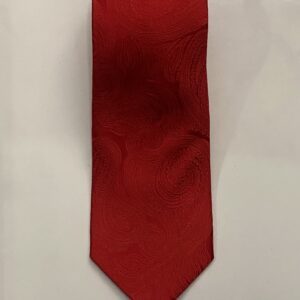 Red | Tone on Tone | Print | Silk Tie