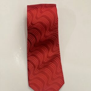 Cherry Red | Tone on Tone | Print | Silk Tie