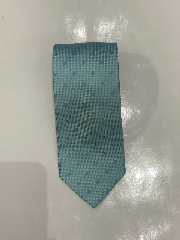 Turquoise | Lilac | Print | Silk Tie