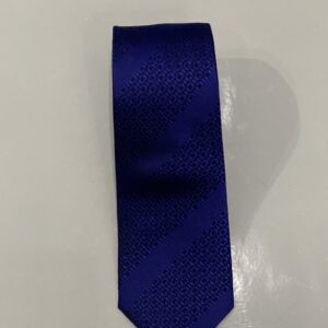 Royal Blue | Navy | Print | Silk Tie