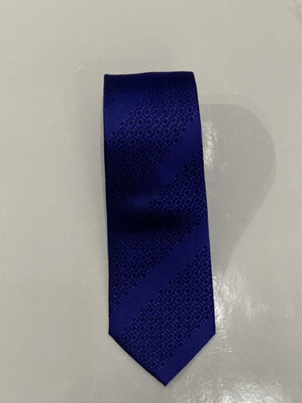 Royal Blue | Navy | Print | Silk Tie