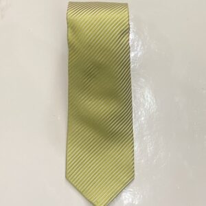 Lime Green | Stripe | Silk Tie
