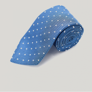 Sky Blue | Polka Dot | Silk Tie