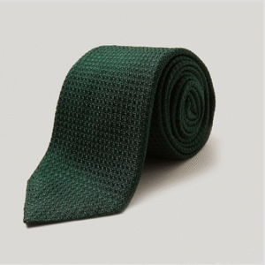 Hunter Green | Textured | Silk Tie